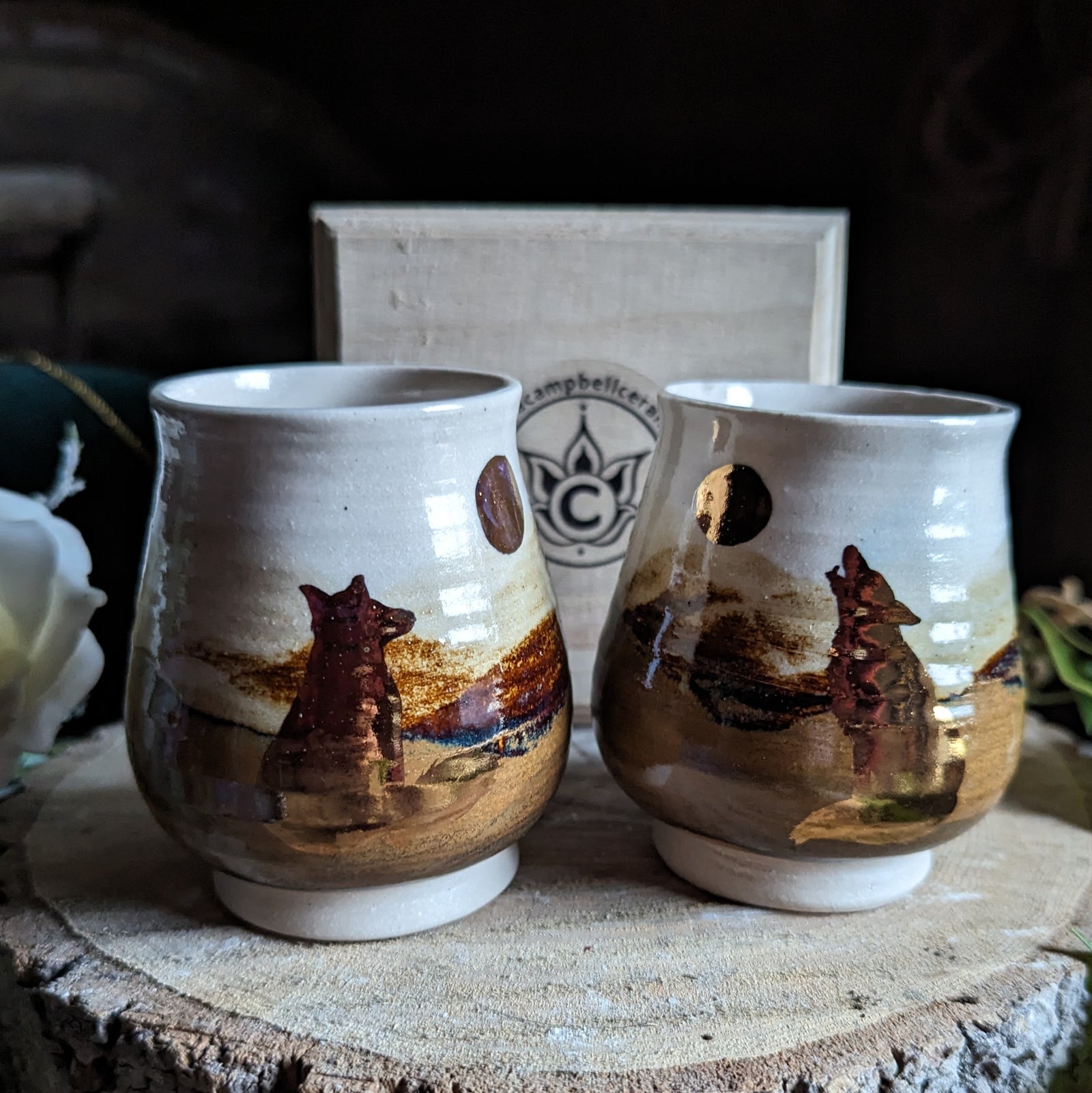 Fox Vessels, set of 2