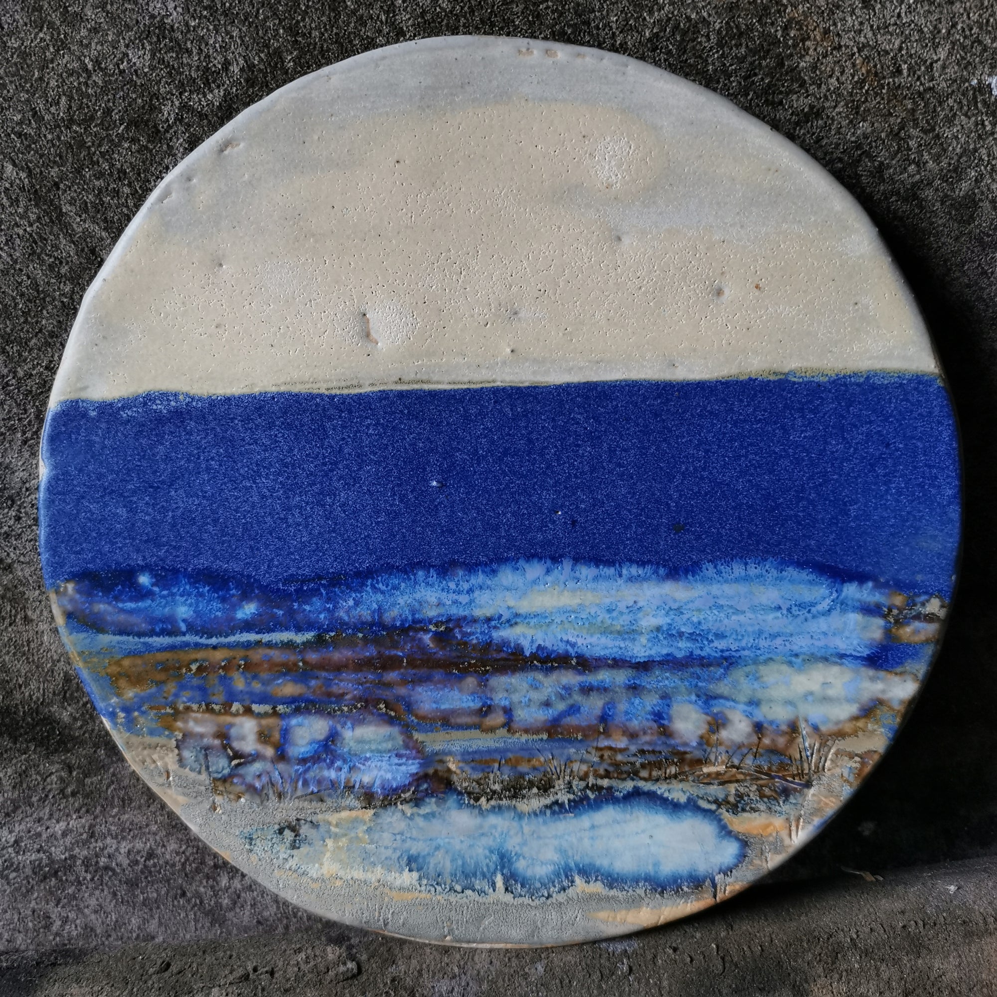Ceramic Landscape Wall Plate
