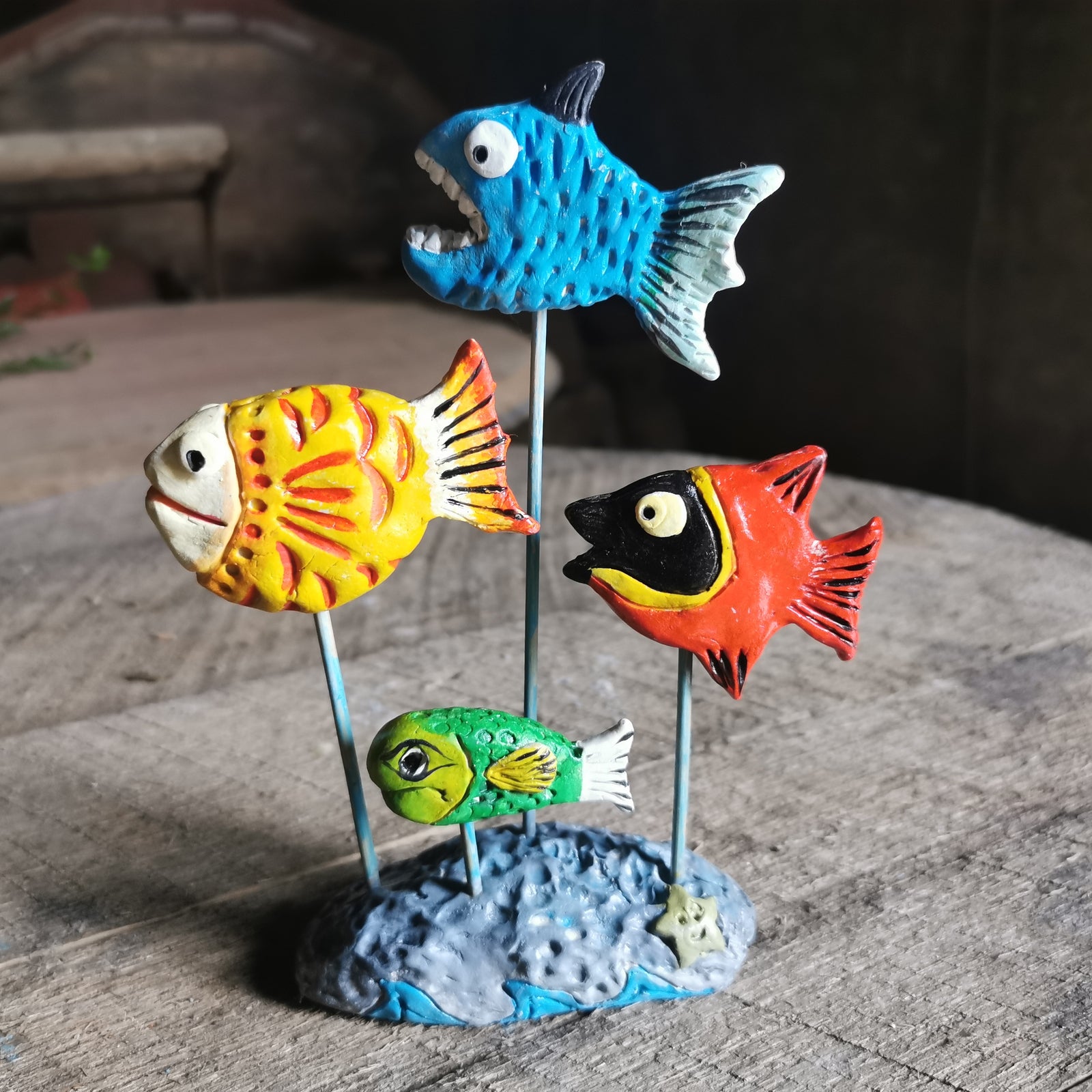 Fish Sculpture Clay Kit