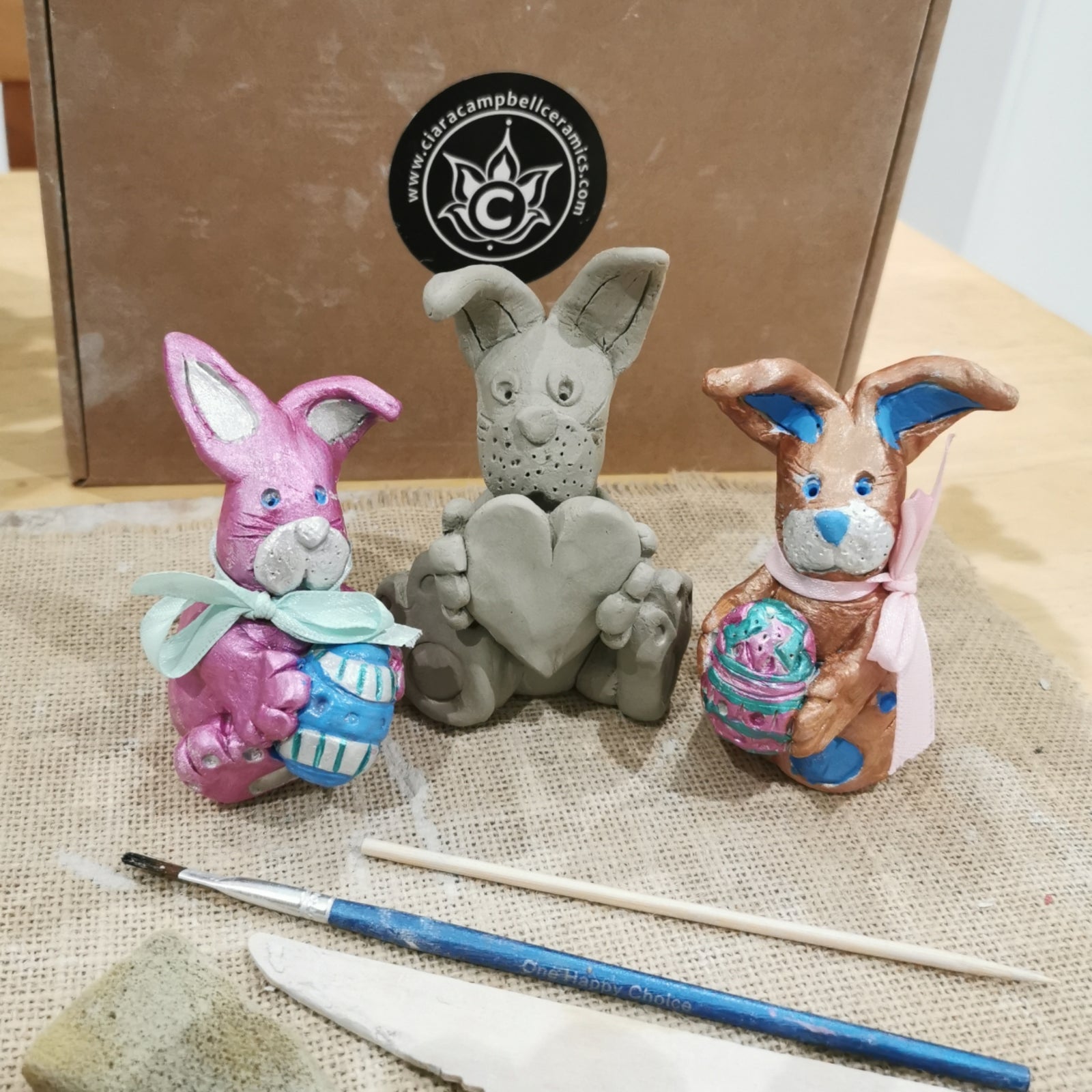 Easter Bunny Clay Kit
