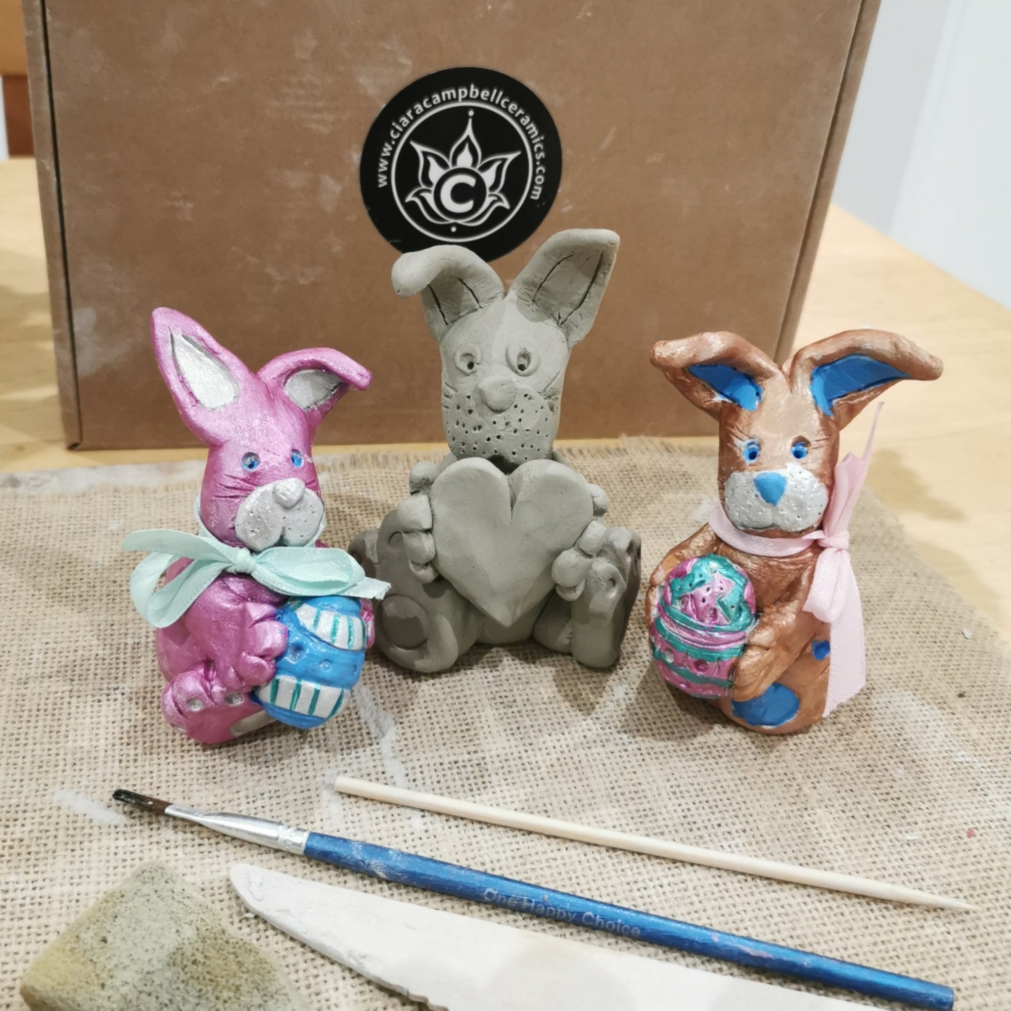 Easter Bunny Clay Kit